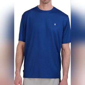 Spyder Men's Blue Short Sleeve Tee